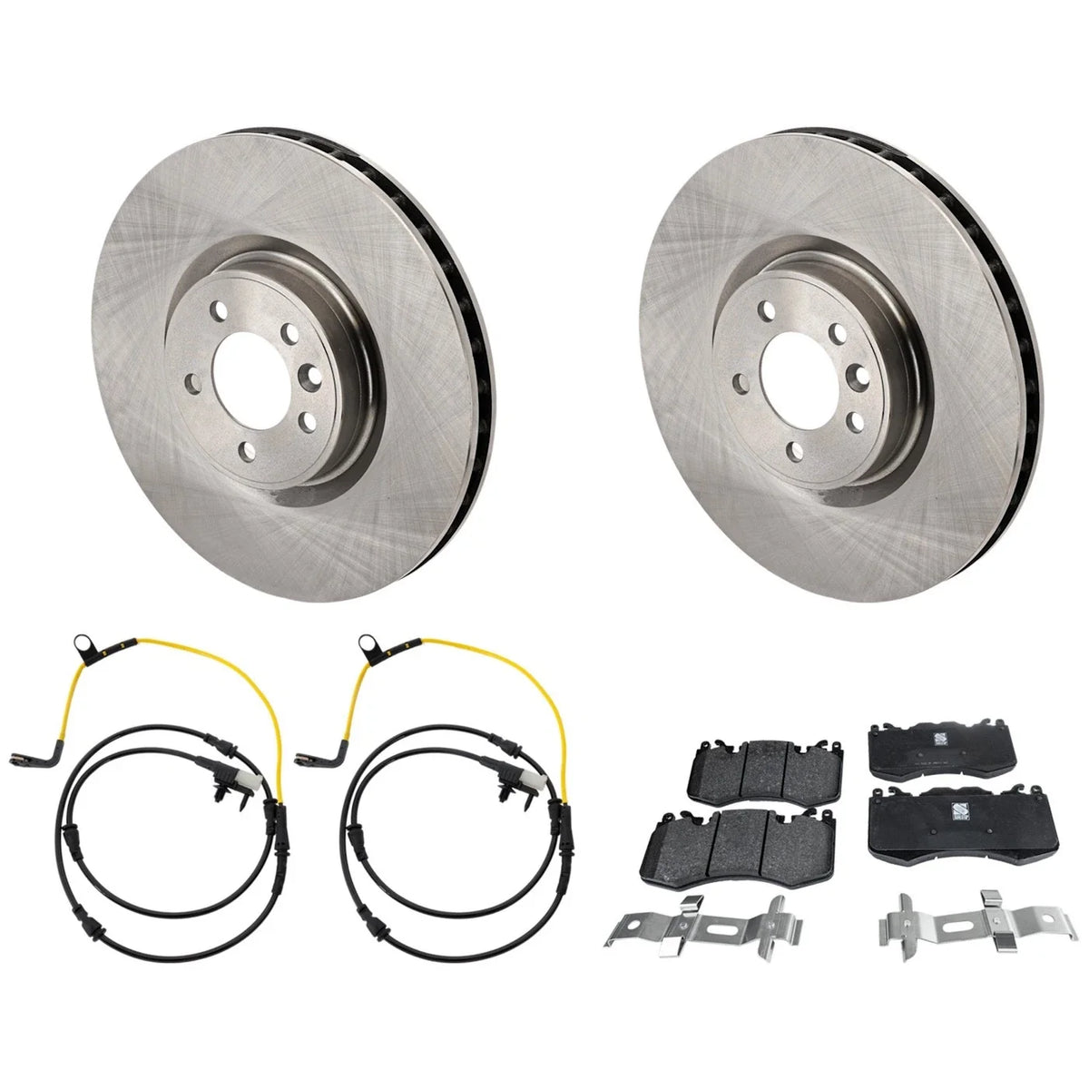 Front Brake Pads and Rotors Set for 2016 Land Rover Range Rover