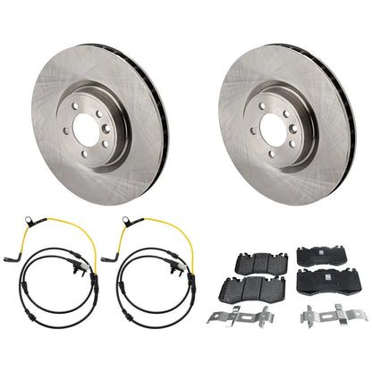 Front Brake Pads and Rotors Set for 2016 Land Rover Range Rover