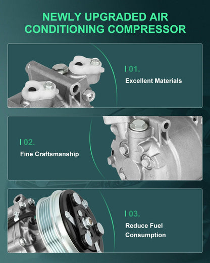 1.5L A/C Compressor for Honda Fit (2009-2013)