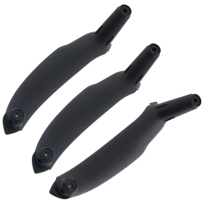 Set of 3 Black Door Pull Covers for BMW X5 E70 X6 E71 (2008–2014) ABS