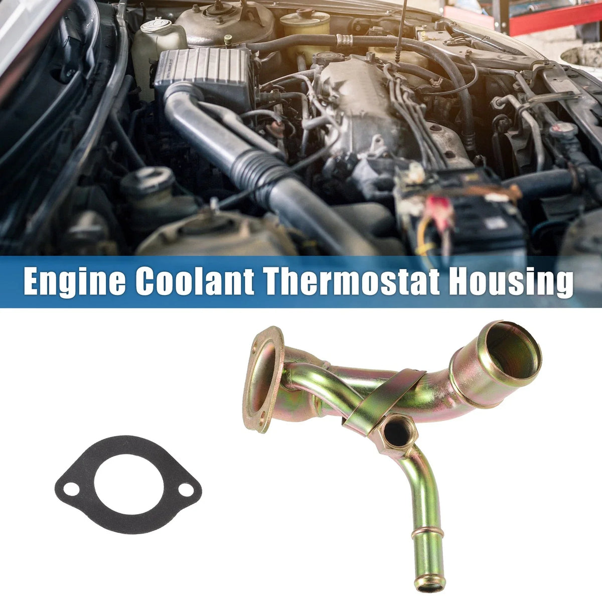 Engine Coolant Thermostat Housing No.F57Z-8592-AB for Mazda B2300 (1994–1997)