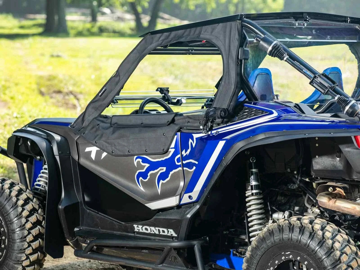 SuperATV Soft Cab Doors for 2019-2023 Honda Talon 1000