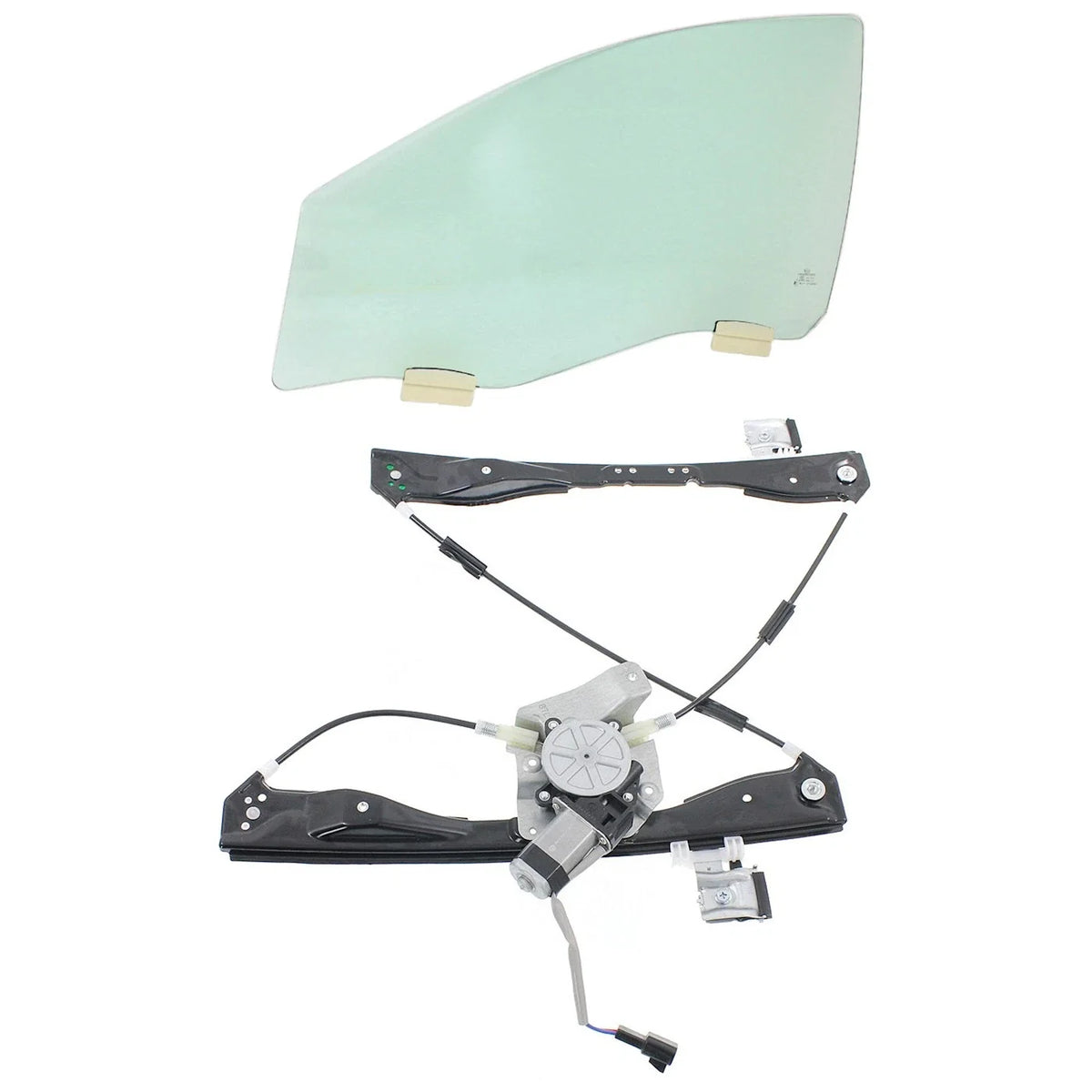 Driver Side Front Door Glass for Chevy Malibu 2008-2012