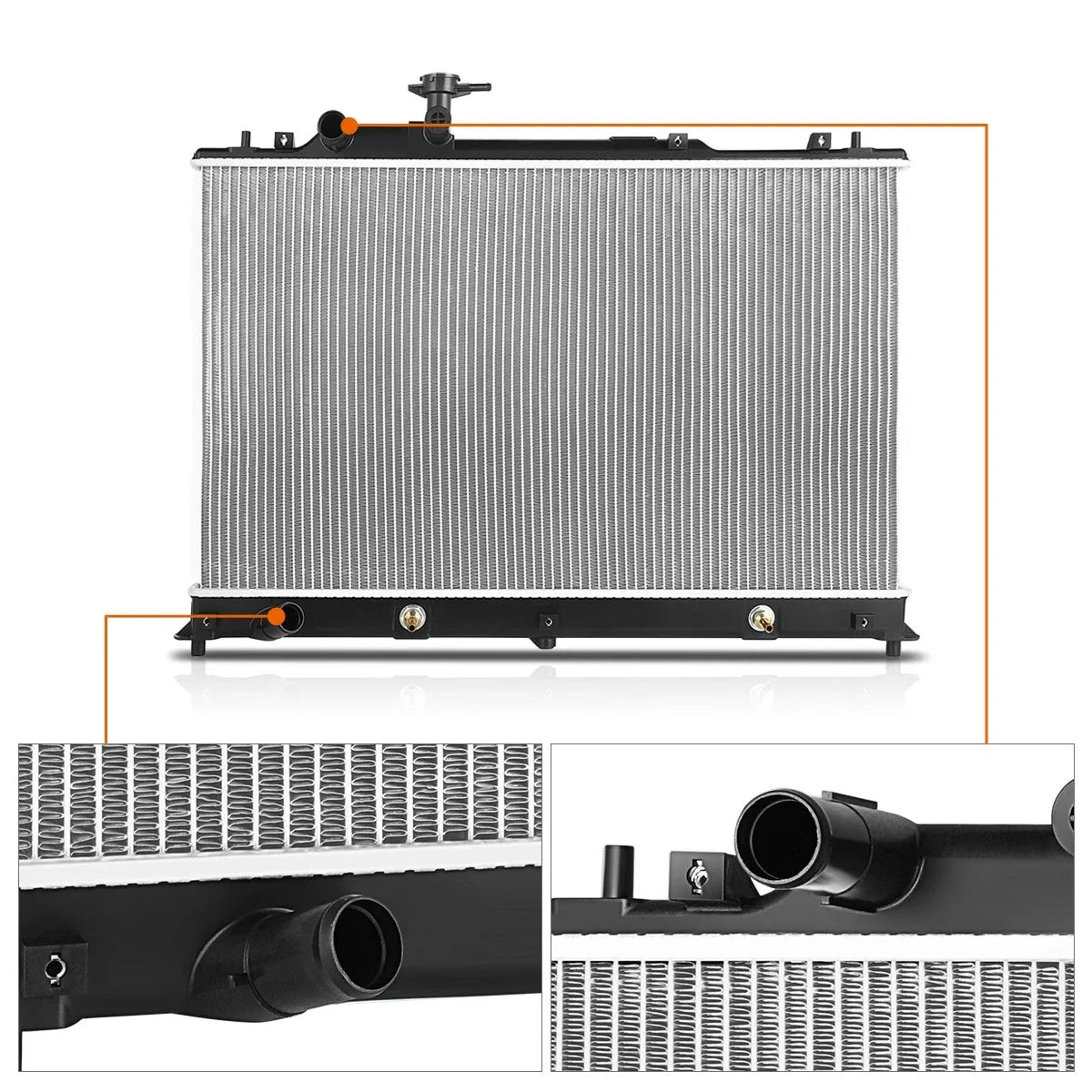 Radiator Assembly for Mazda CX-7 2.3L (2010-2012) DPI-13156