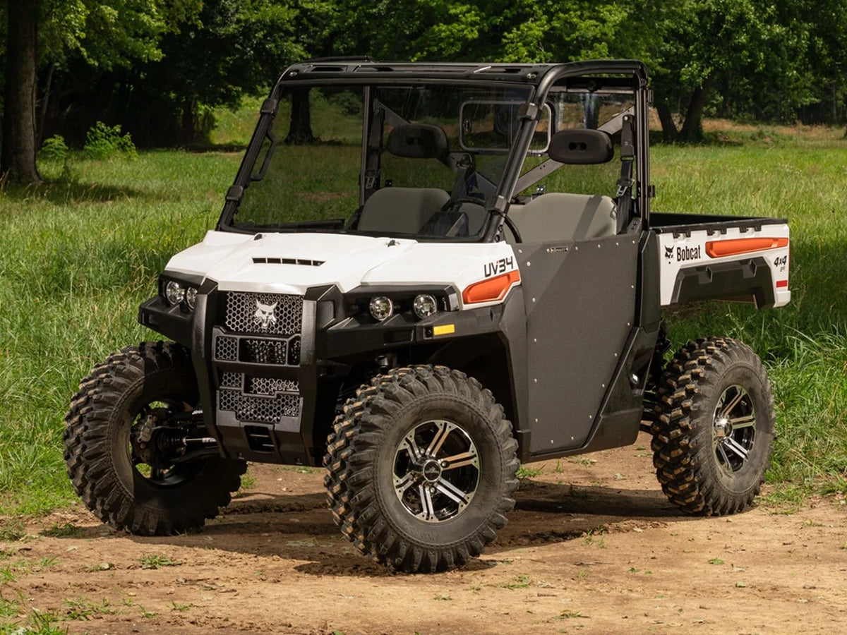 Scratch Resistant Dark Tint Windshield for Bobcat UV34 (2018–2023)