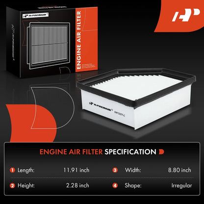 Air Filter for Nissan Rogue (2021-2022) Engine