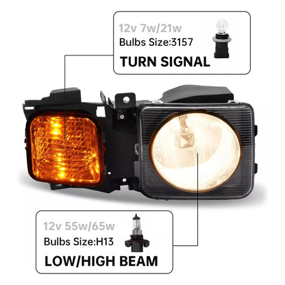 2006-2010 Right Headlight for Hummer H3/H3T