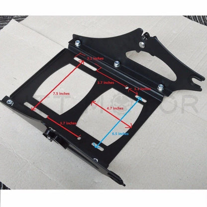 Detachable Tour Pak Rack for Harley Touring Models 2009 to 2013