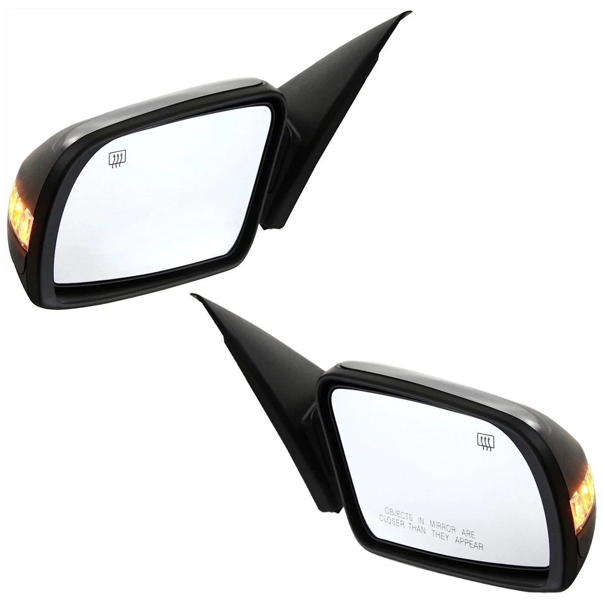 Heated Mirrors Set of 2 for Sedan Left Right