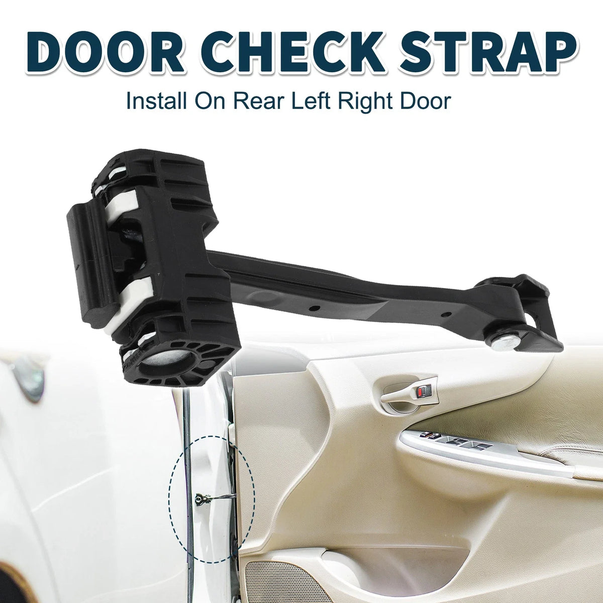 Door Check Strap Stopper No.81A837249 for Audi Q2 (2016–2021)