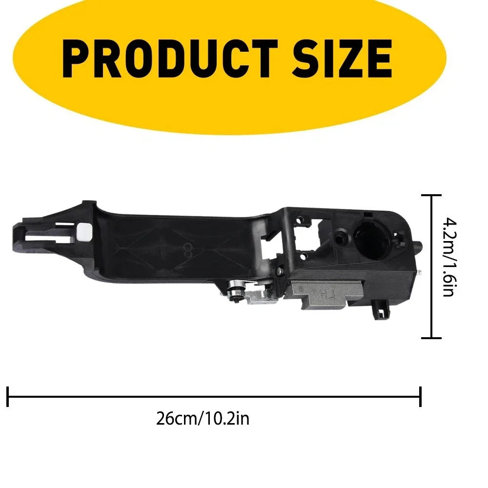 Exterior Door Handle Reinforcement Pair for Ford Focus (2008–2011)
