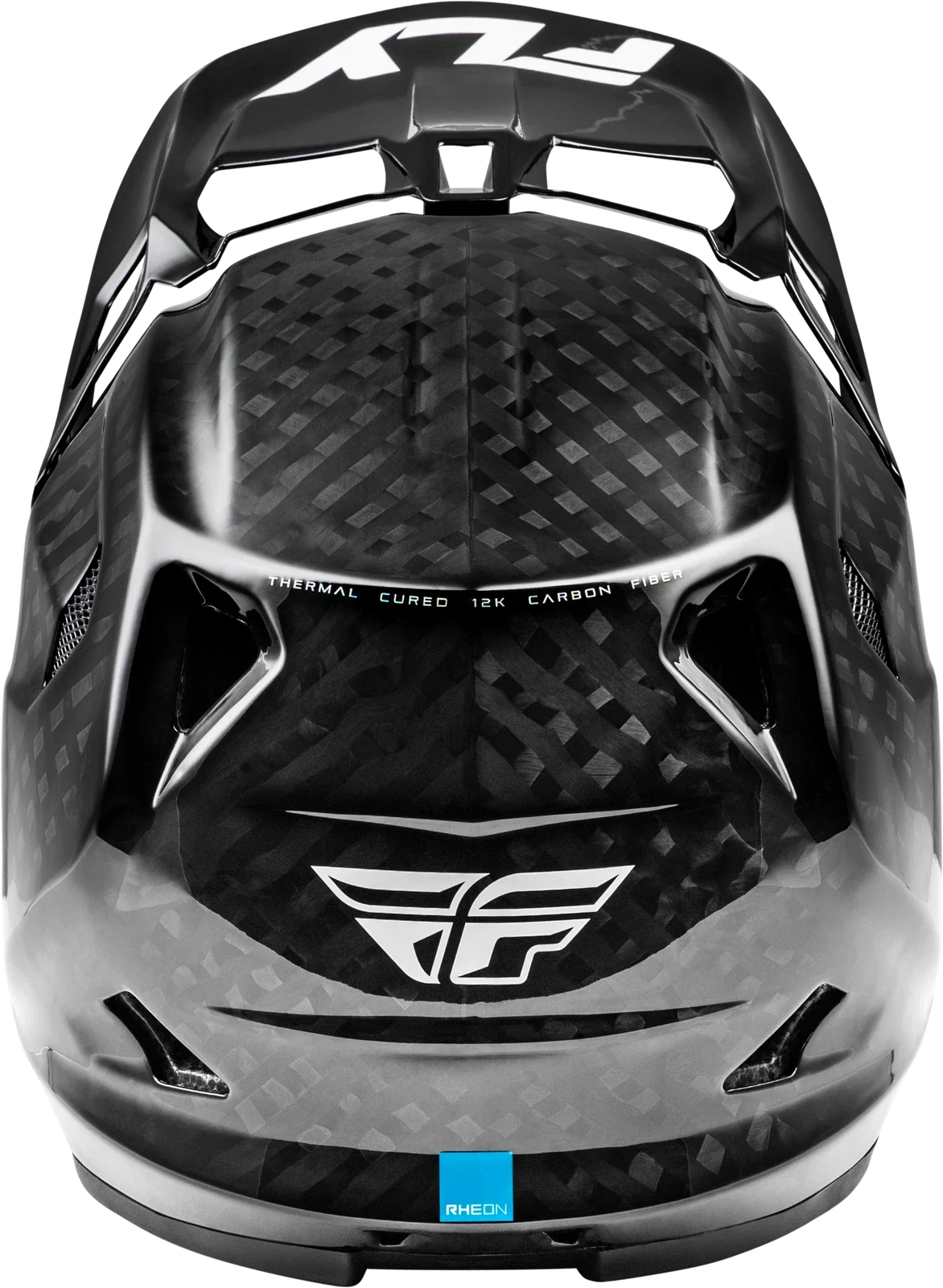 Fly Racing Werx R Carbon Full-Face Helmet for Bicycle (Large, Black)