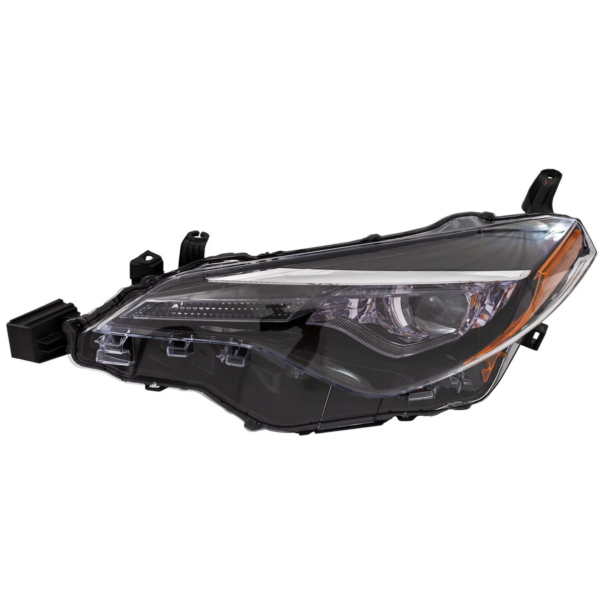 Headlight for Toyota Corolla (2017–2019) Driver Side LED CAPA Certified