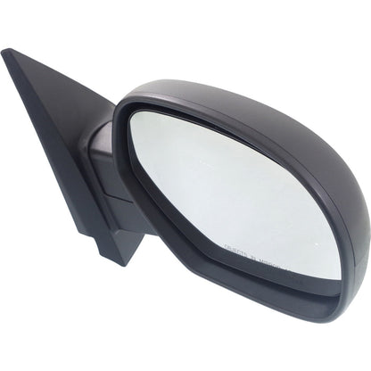 Manual Fold Passenger Side Mirror for Chevy Yukon (Black)