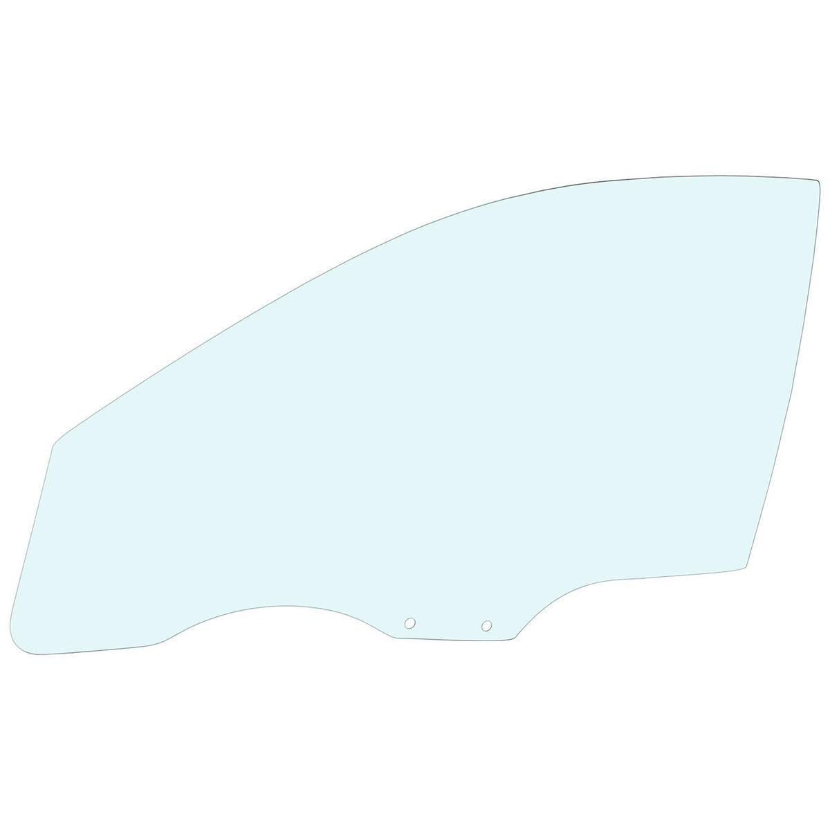 Front Door Glass (Driver Side) for Kia Rio 2001-2005