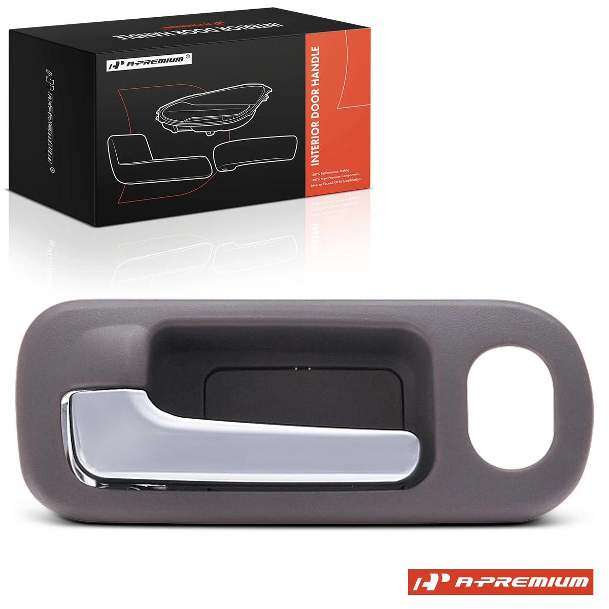 Front Left Plastic Interior Door Handle for Honda Civic (2001–2005)