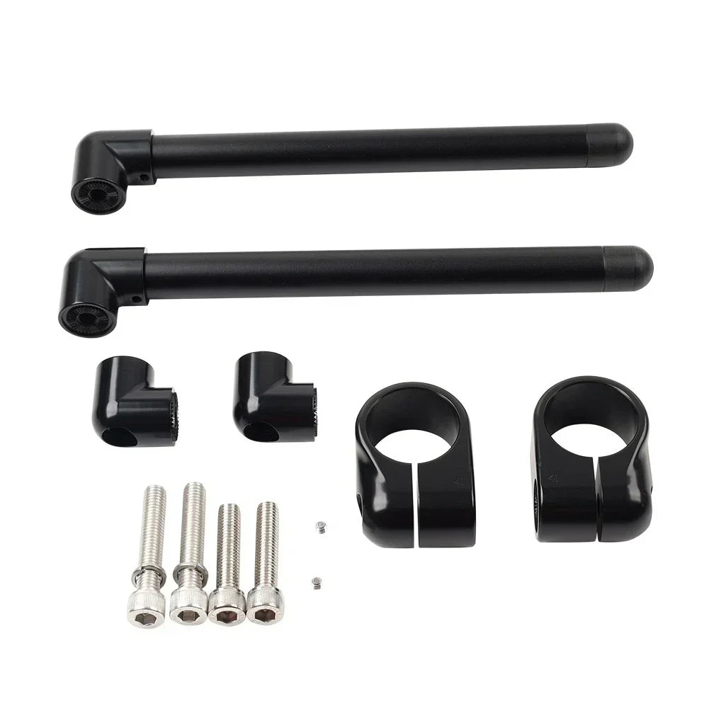 41MM Cafe Racer Clip-On Handlebar 7/8" for Universal Motorcycles