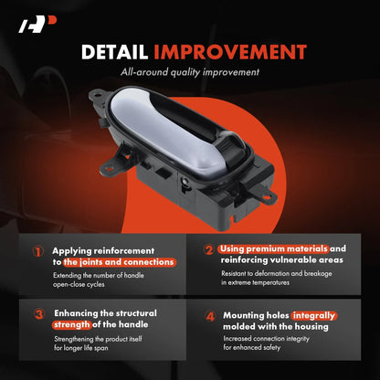 Interior Door Handle - Right Side for Nissan Murano 2011-2014