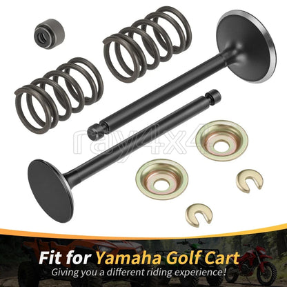 Valve Set for Intake & Exhaust - Yamaha G11-G28 YDRA YTF1 YTF2 Golf Cart
