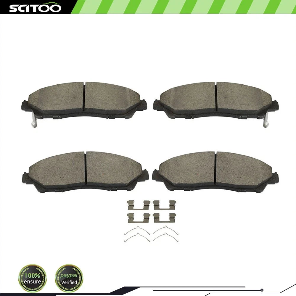 Front Brake Pads Set for 2017-2022 Honda Ridgeline