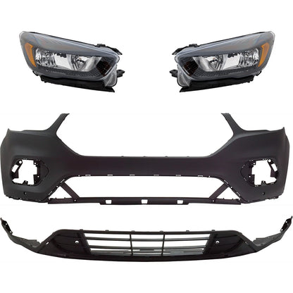 Headlight Set for Ford Escape (2018–2019) - Driver & Passenger Side