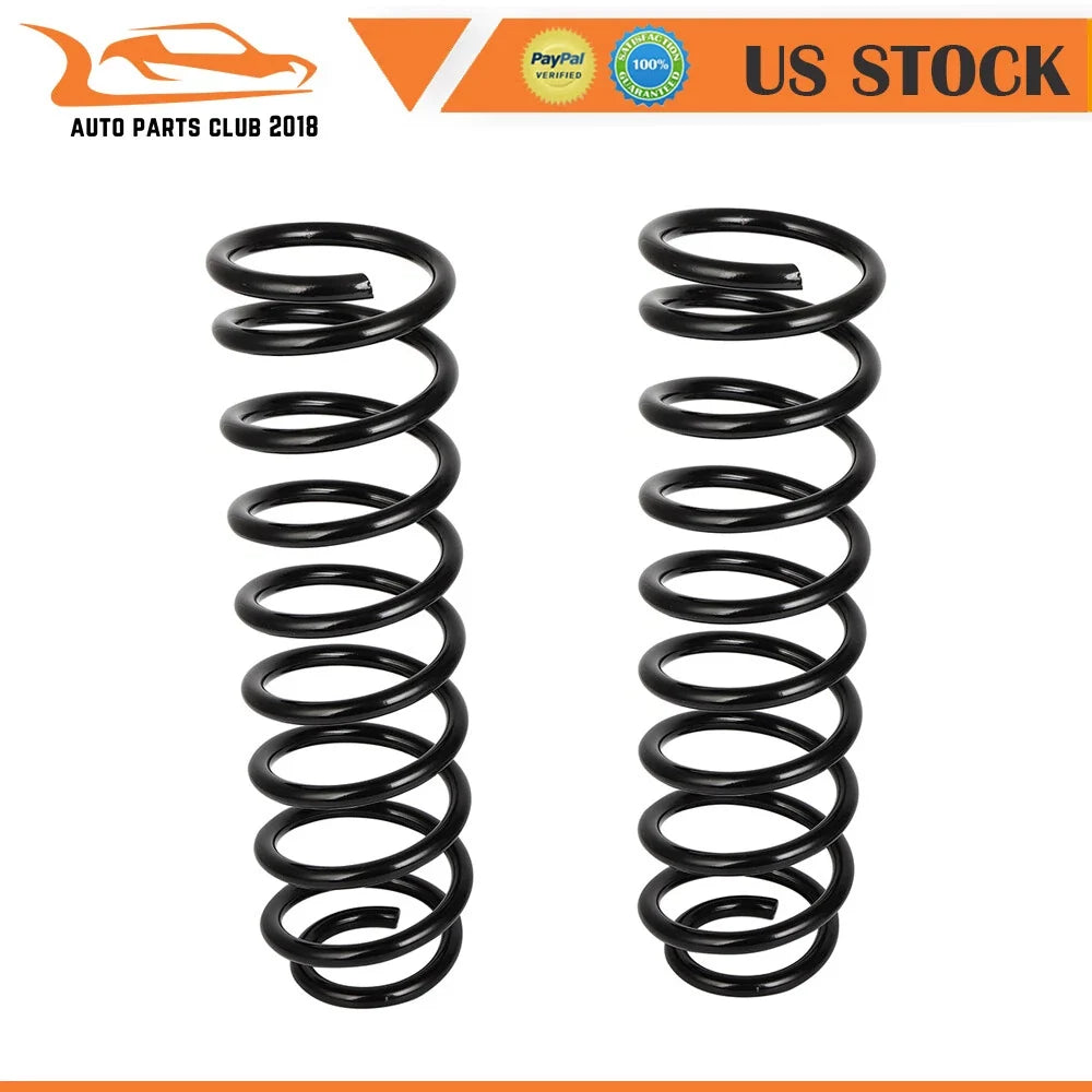 Set of 2 Front Coil Springs for Jeep Wrangler (2007–2017)