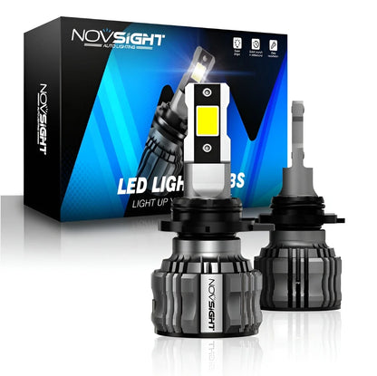 LED Headlight Bulbs H4 Conversion Kit 15000LM 6500K