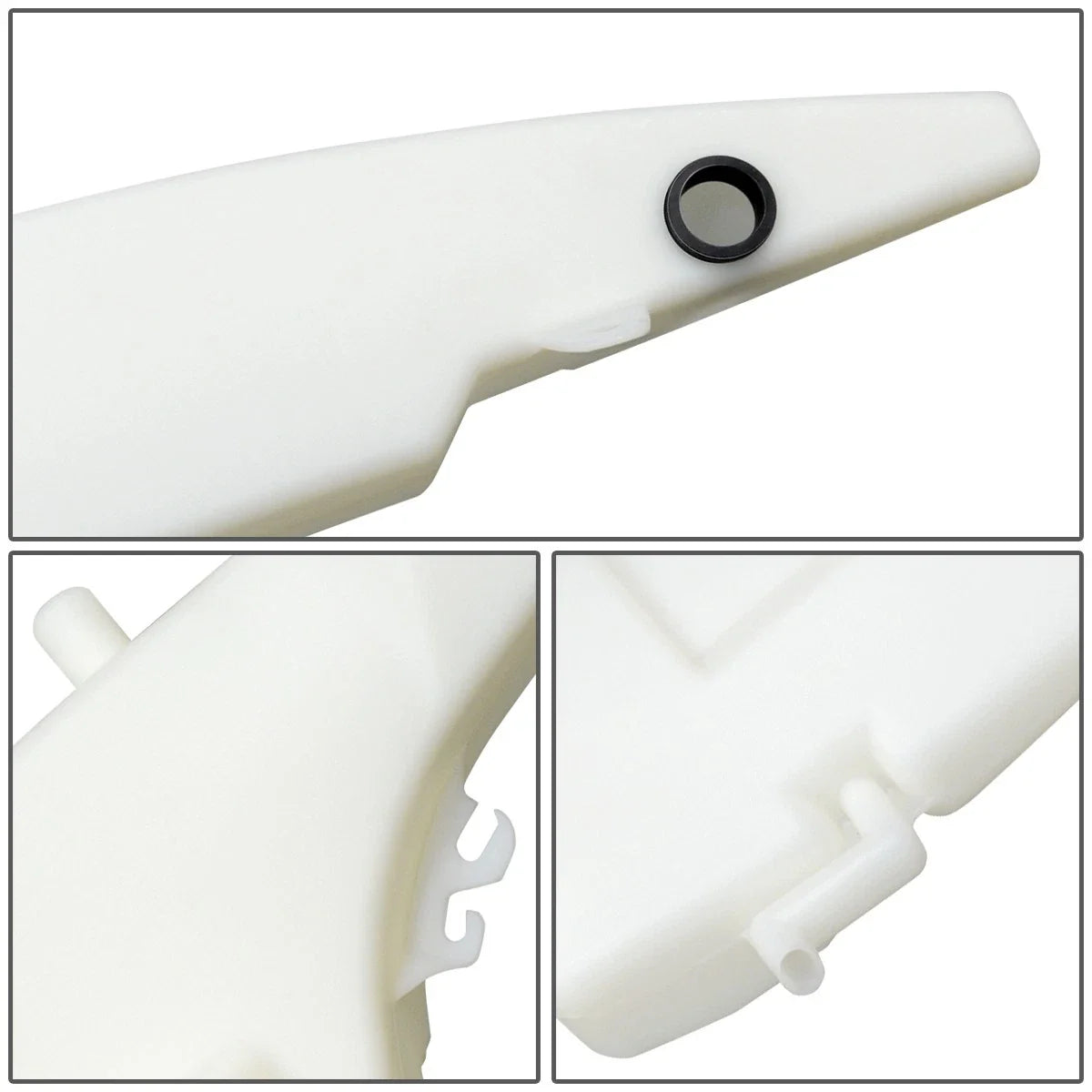 Windshield Washer Fluid Reservoir Tank Bottle w/ Cap & Pump for Ford Focus (2000–2003)