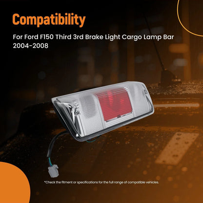 3rd Brake Light Cargo Lamp Rear Red LED for Ford F150 2004-2008
