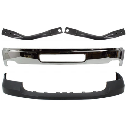 Front Bumper Face Bar for GMC Sierra 2500 HD 3500 HD (2011–2014)