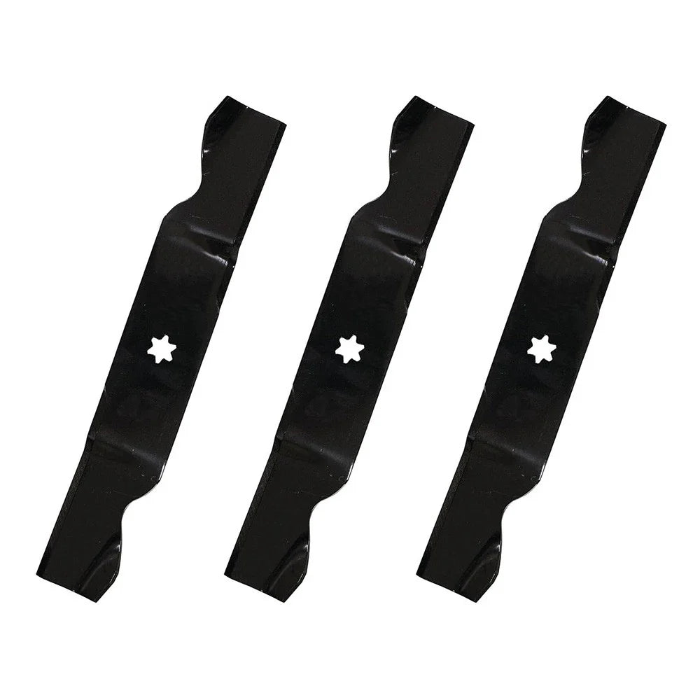 3 Pack Mulching Blades for Toro GT2300 (Fits 112-0931, 98024, 54" Deck)