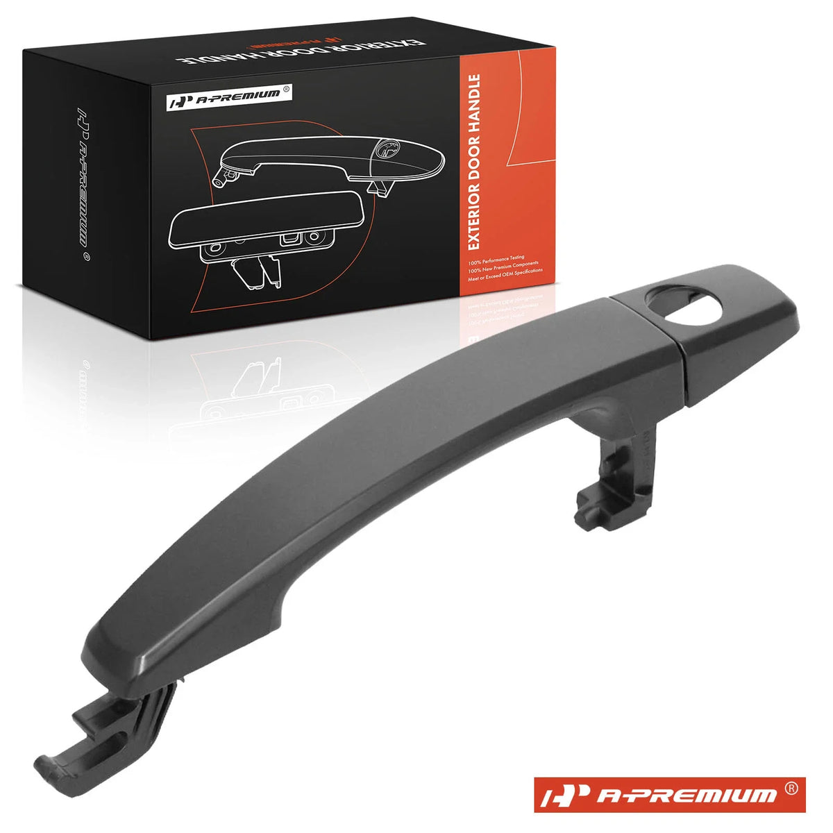 Front Left Black Exterior Door Handle for Chevrolet Camaro (2010–2023)