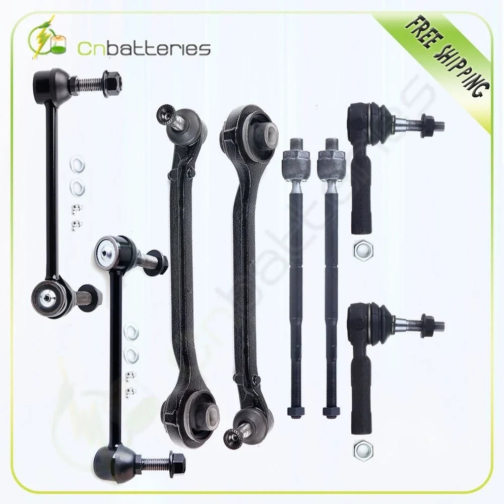 Control Arm & Tie Rod Ends Suspension Kit 8-Pc for 2006-2010 Dodge Charger