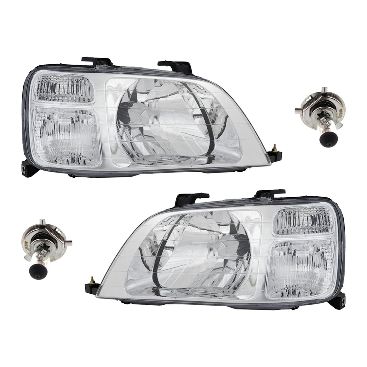 Headlight Kit for Honda CR-V (1997–2001) - Driver & Passenger Side