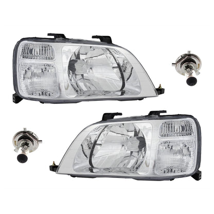 Headlight Kit for Honda CR-V (1997–2001) - Driver & Passenger Side
