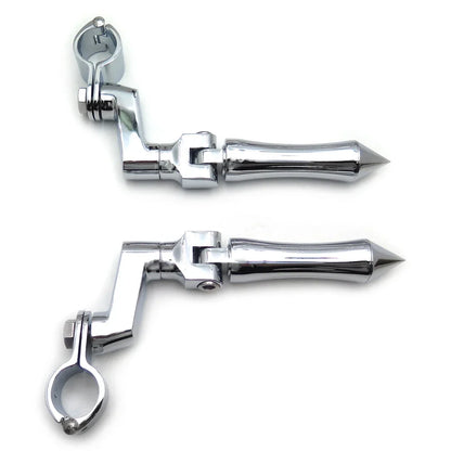 Chrome Slender FootPeg for Softail Dyna Sportster Touring Harley