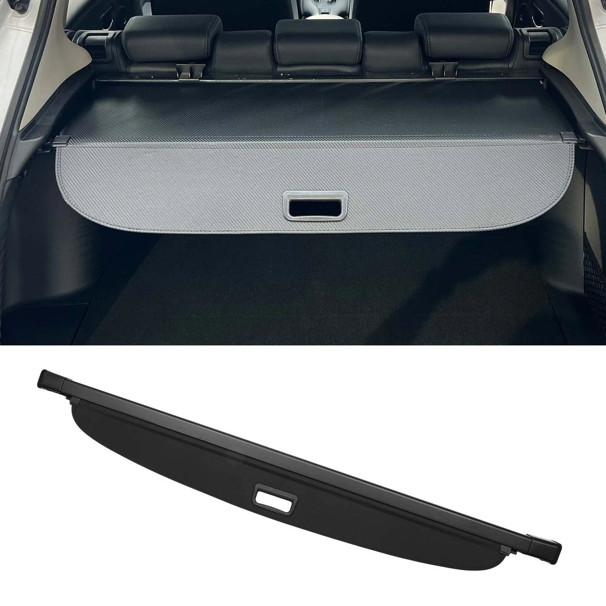 Retractable Cargo Cover for Kia Sorento (2016–2023) - Gloss Black