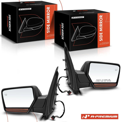 2X Power Mirrors with Power Fold & Signal for Ford Expedition (2007–2008)