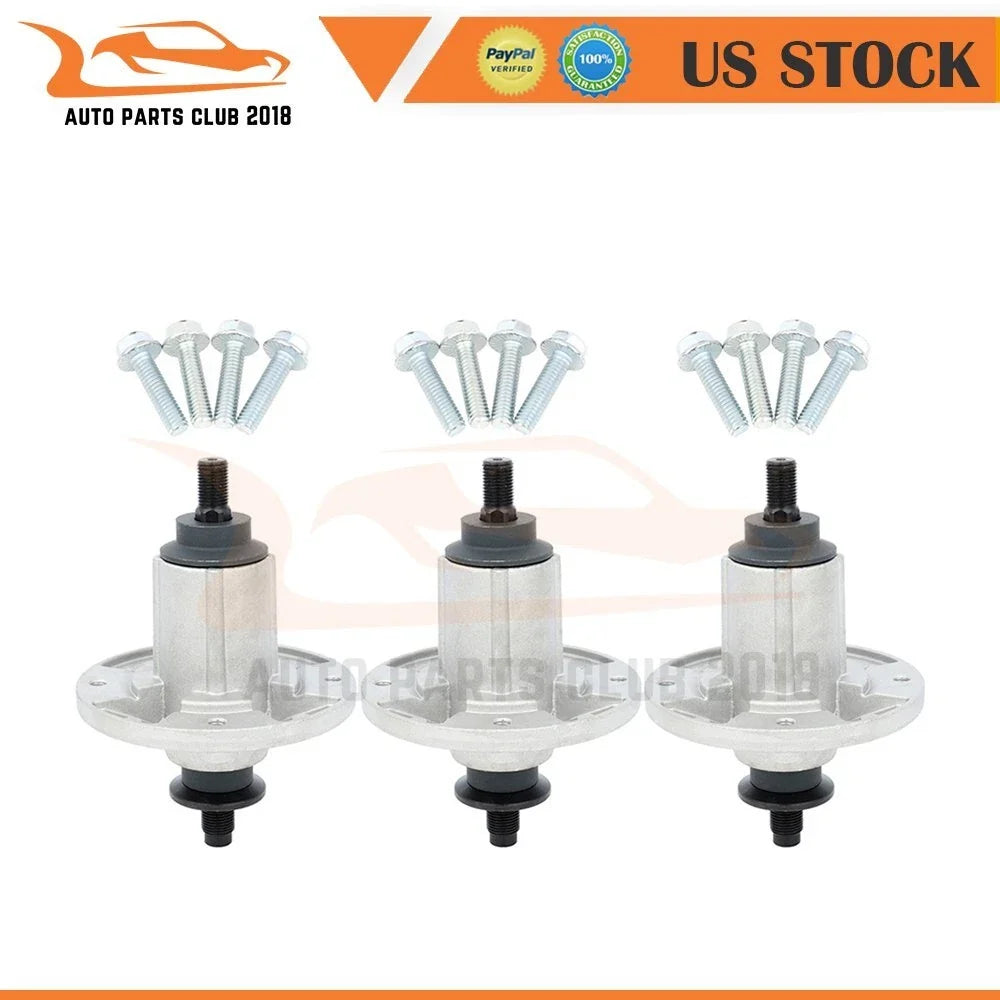 Set of 3 Spindle Assembly for John Deere 42" 48"