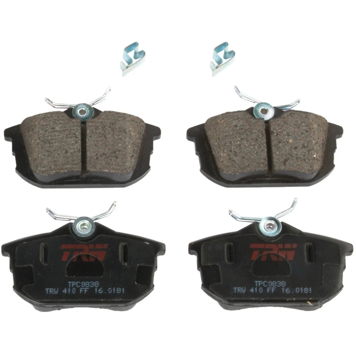 Brake Pads Set for Rear of Volvo S40 (2000–2004)