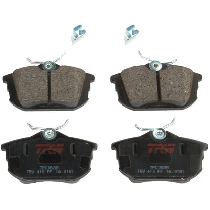 Brake Pads Set for Rear of Volvo S40 (2000–2004)