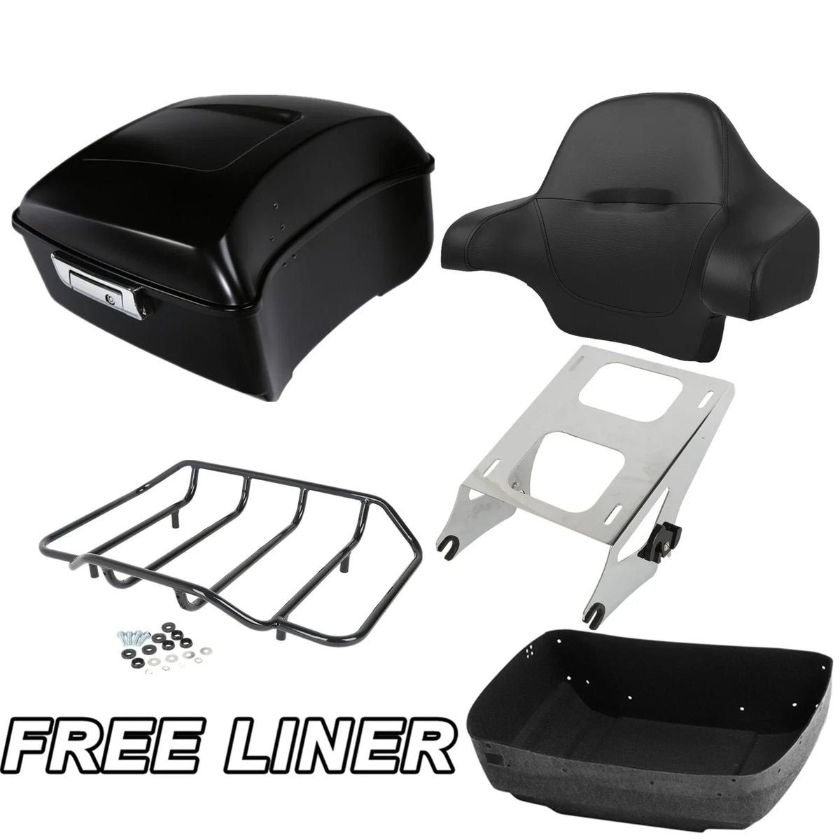 Trunk Mount Rack Pad Compatible with Harley Touring Glide (2014-2023)
