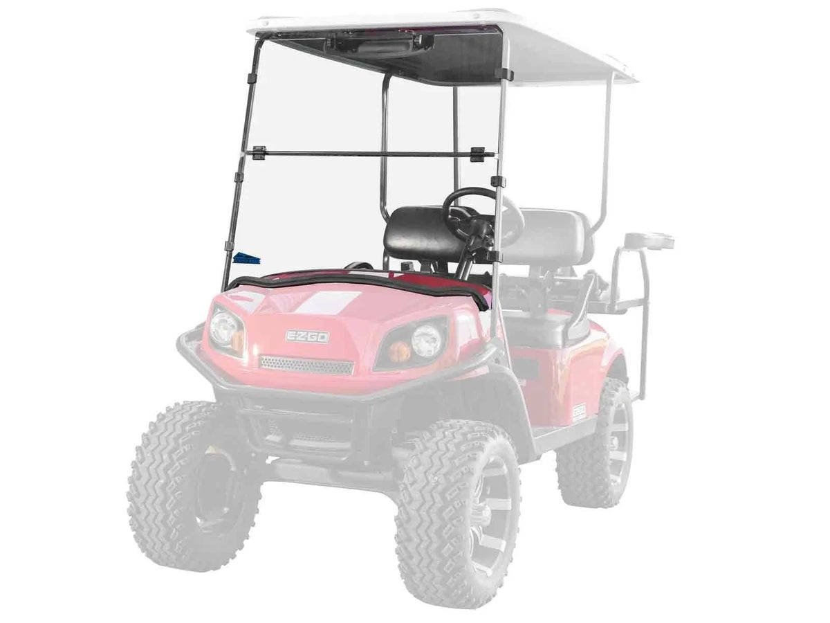 Scratch Resistant Flip Down Windshield for E-Z-Go Express