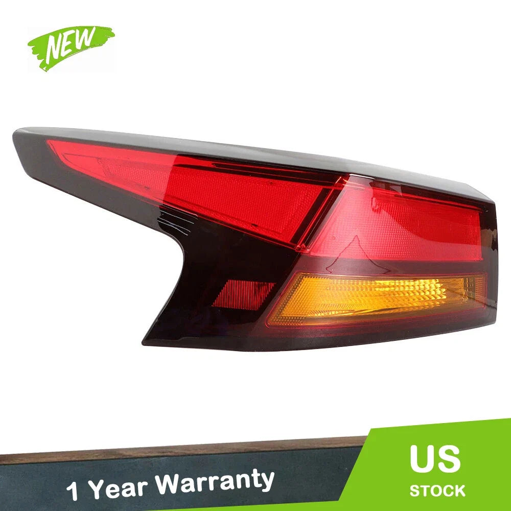 Rear Outer Tail Light Assembly Chrome for Nissan Altima (2019–2020)