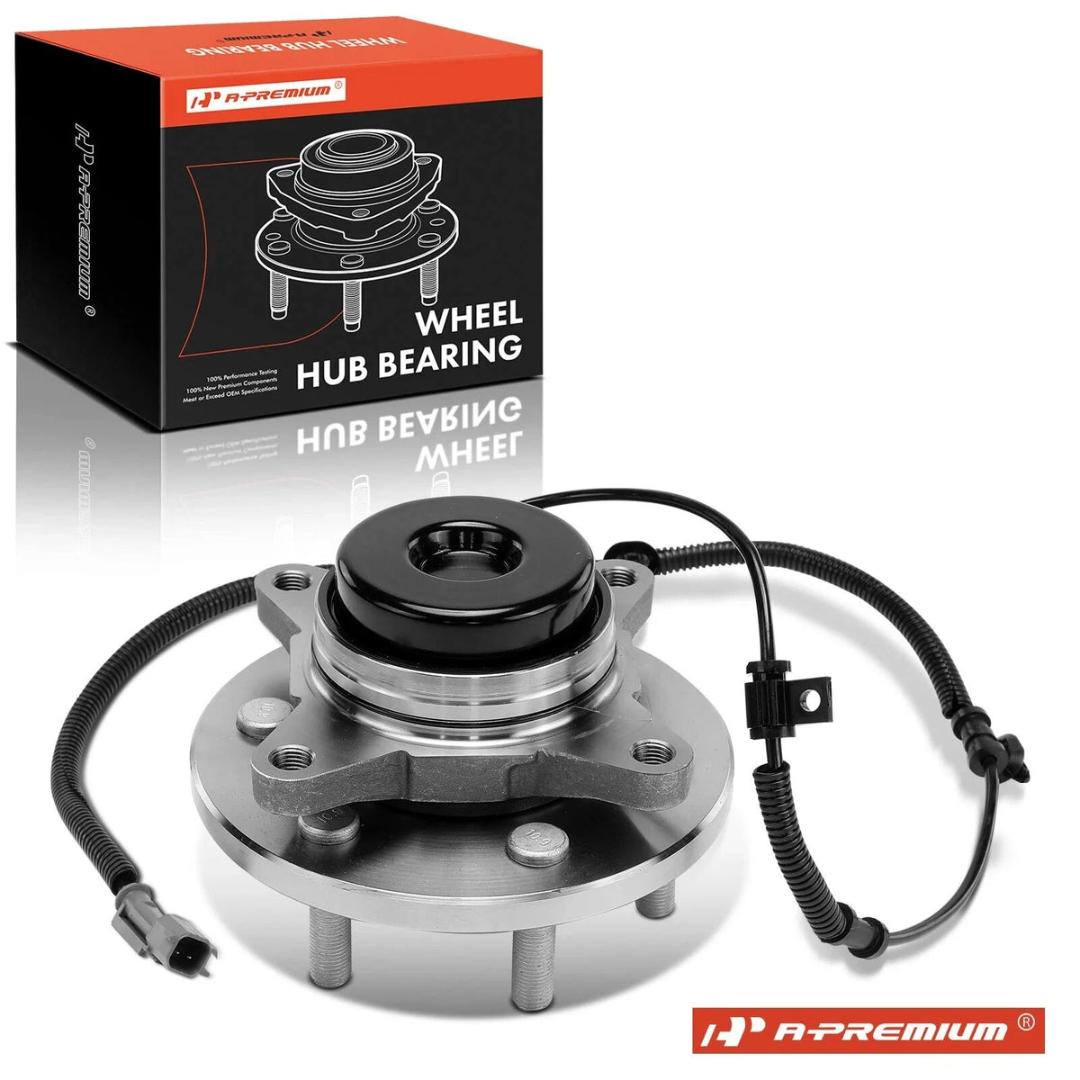 Front Wheel Hub & Bearing Assembly with ABS for Ford F-150 (2015–2017)