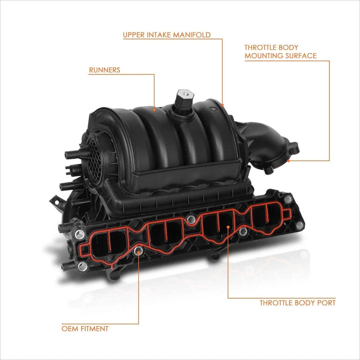 Engine Intake Manifold for Chevy Aveo5, Pontiac G3 Wave (2009–2011)