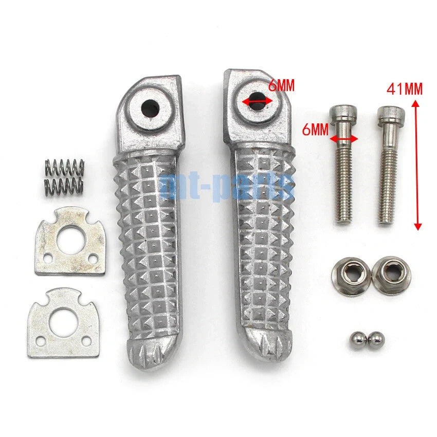 Rear Footrest Pegs for Yamaha YZF R1 (2006–2012)