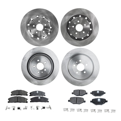 Disc and Pad Brake Kit for Ford Explorer (2013-2014)