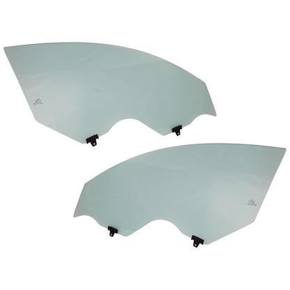 Set of 2 Door Glasses for Coupe (Left Right Pair)