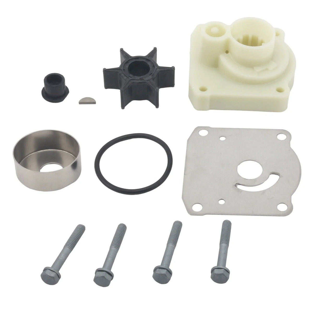 Water Pump Repair Kit for Impeller Yamaha Outboard 61N-W0078-13, 61N-W0078-14